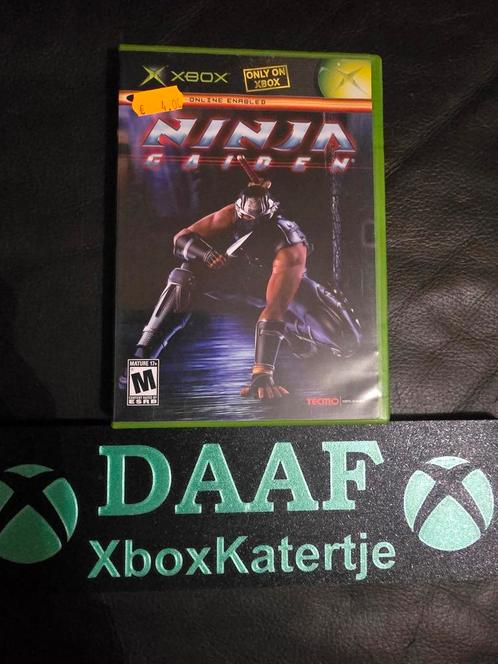 Ninja gaiden NTSC - xbox classic & xbox 360, Spelcomputers en Games, Games | Xbox Original, Zo goed als nieuw, Avontuur en Actie