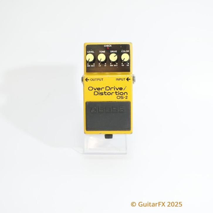 Boss OS-2 Overdrive / Distortion (s/n EE25558, Silver Label, Muziek en Instrumenten, Effecten, Zo goed als nieuw, Ophalen of Verzenden