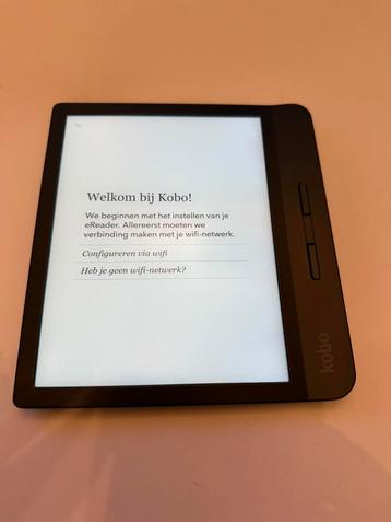 Kobo Libra H2O Ereader Zwart – in uitstekende staat beschikbaar voor biedingen