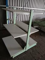 Grote partij koppelbare metalen stellingen! 160cm hoog, Ophalen, Zo goed als nieuw