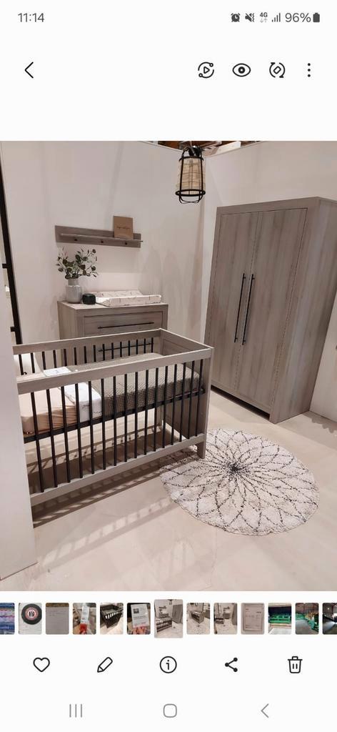 Babykamer vittoria, Kinderen en Baby's, Kinderkamer | Complete kinderkamers, Zo goed als nieuw, Jongetje of Meisje, Ophalen