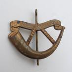 Bronzen baret embleen MENNO van KOEHOORN oud model., Verzamelen, Ophalen of Verzenden, Landmacht, Nederland, Embleem of Badge