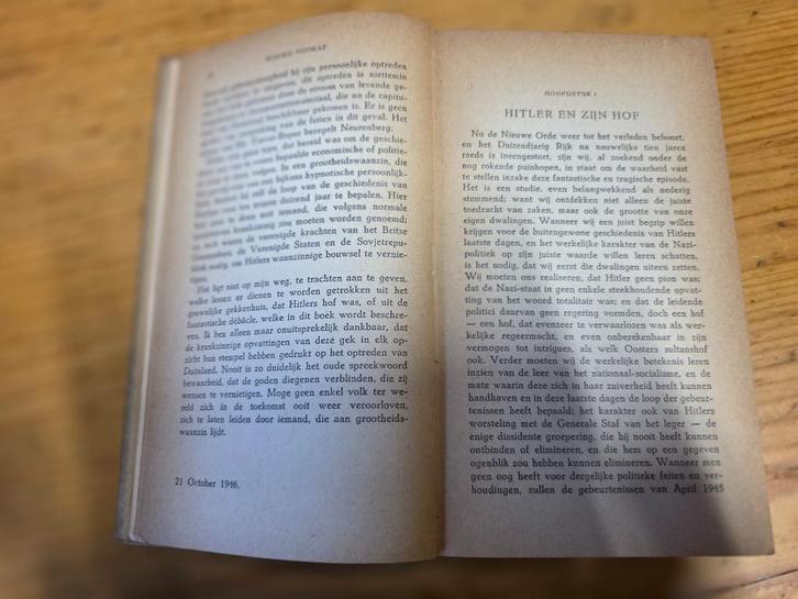 De laatste dagen van Hitler, Boeken, Oorlog en Militair, Gelezen, Overige onderwerpen, Tweede Wereldoorlog, Ophalen of Verzenden