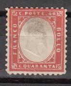 ITALIE Postzegel Viktor Emanuel II ; Uitgave 1862, Postzegels en Munten, Verzenden