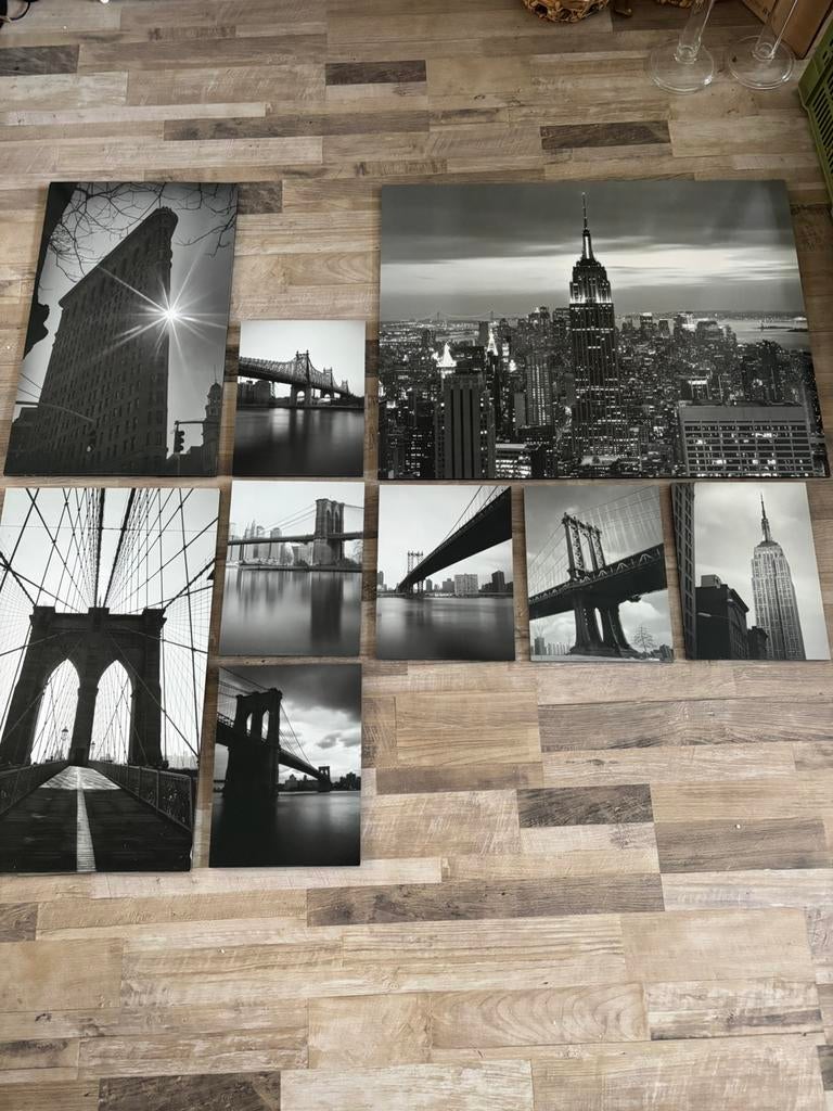 Foto collages ikea, Ophalen, Zo goed als nieuw, Minder dan 50 cm