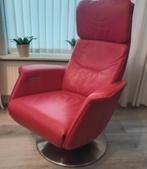 De Toekomst Electrische Lederen Relaxstoel met Accu, Huis en Inrichting, Fauteuils, Ophalen, Minder dan 75 cm, Leer, Zo goed als nieuw