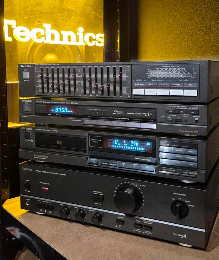 Technics Stereotoren ClassAA NewclassA, Audio, Tv en Foto, Stereo-sets, Zo goed als nieuw, Cd-speler, Tuner of Radio, Overige merken
