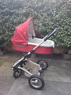 Complete rode mutsy kinderwagen, Kinderen en Baby's, Kinderwagens en Combinaties, Ophalen, Gebruikt, Verstelbare duwstang, Combiwagen