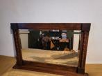 Antieke Houten Spiegel, Gebruikt, Ophalen of Verzenden, 75 tot 100 cm, Minder dan 100 cm