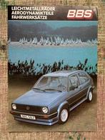 Brochure originele BBS Volkswagen en een beetje Audi 1982, Volkswagen Audi BBS, Nieuw, Ophalen of Verzenden, Volkswagen