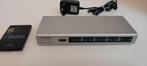 Aten 4-poorts HDMI Switch VS481a met afstandsbediening, Ophalen of Verzenden, Zo goed als nieuw, Audio
