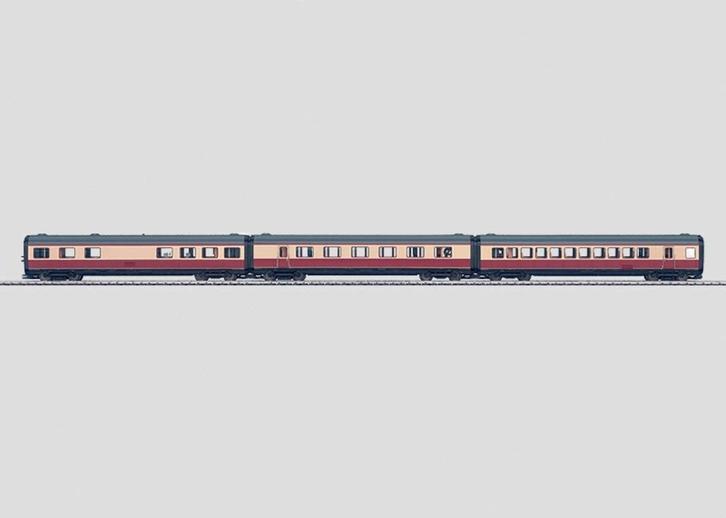 Marklin H0 43115 Set sneltreinrijtuigen VT 11.5, TEE van DB, Hobby en Vrije tijd, Modeltreinen | H0, Nieuw, Wagon, Wisselstroom