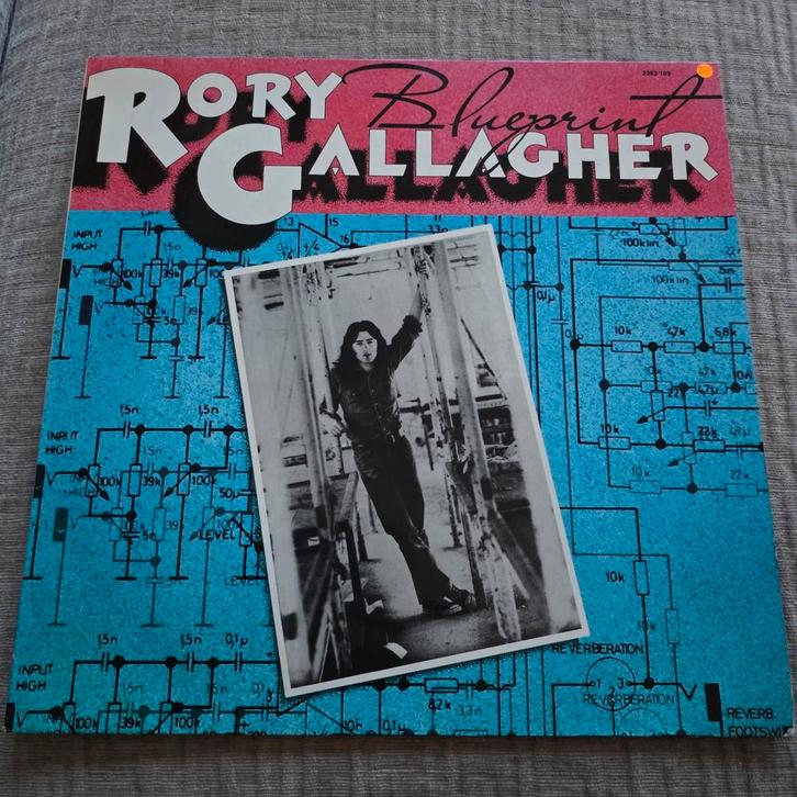 Lp: Rory Gallagher  - Blueprint (1973), Boeken, Kunst en Cultuur | Fotografie en Design, Ophalen of Verzenden