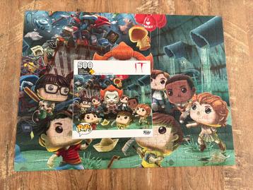 Funko pop puzzel IT beschikbaar voor biedingen