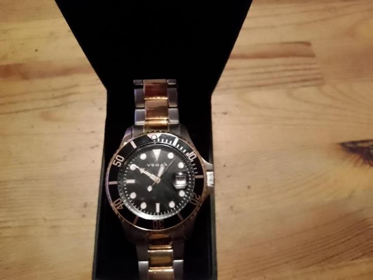 horloge vegas nieuw, Sieraden, Tassen en Uiterlijk, Horloges | Dames, Nieuw, Polshorloge, Overige merken, Staal, Staal, Ophalen of Verzenden