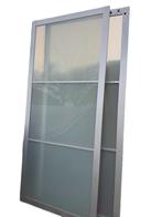IKEA PAX schuifdeur melkglas aluminium 236100 cm, Huis en Inrichting, Kasten | Kledingkasten, Ophalen, 200 cm of meer, 50 tot 100 cm