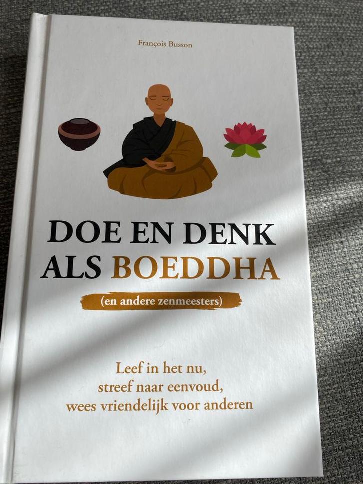 Doe en denk als Boeddha - François Busson, Boeken, Esoterie en Spiritualiteit, Zo goed als nieuw, Achtergrond en Informatie, Spiritualiteit algemeen