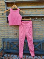 H&M Move sportief setje maat XS sportlegging en top, H&M Move, Ophalen of Verzenden, Roze, Maat 34 (XS) of kleiner