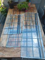 Glas in lood ramen erker, Doe-het-zelf en Verbouw, Glas en Ramen, Ophalen, Gevelraam of Ruit, Gebruikt, Minder dan 80 cm