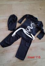 Ninja pak maat 116 - Carnaval, Ophalen of Verzenden, Gebruikt, 110 t/m 116, Jongen