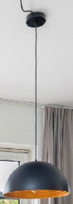 Lyon vintage industriele design hanglamp, Huis en Inrichting, Lampen | Hanglampen, Ophalen, Gebruikt