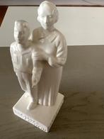 Gouds plateel wit beeld NVV 1939,  ontwerp.Etha Lempke, Ophalen of Verzenden