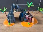 Playmobil Piratenhol Compleet inclusief vuurtoren en boten, Ophalen of Verzenden, Zo goed als nieuw