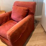 Linteloo Fauteuil Terracotta, Huis en Inrichting, Ophalen, Gebruikt, Stof, 75 tot 100 cm