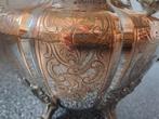 Vintage theepot bewerkt gemarkeerd, Antiek en Kunst, Antiek | Goud en Zilver, Ophalen of Verzenden