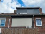 Elektrische rolluik, Doe-het-zelf en Verbouw, Rolluiken, Ophalen, Gebruikt, 200 cm of meer, Crème of Beige