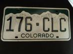 Kentekenplaat licenseplate Colorado USA, Verzamelen, Automerken, Motoren en Formule 1, Auto's, Gebruikt, Ophalen of Verzenden