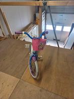 Meisjesfiets 16 inch met mandje, Fietsen en Brommers, Fietsen | Kinderfietsjes, Ophalen, Gebruikt, 16 tot 20 inch