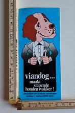 Vintage sticker Viandog maakt slapende honden wakker strip, Ophalen of Verzenden, Zo goed als nieuw, Overige typen