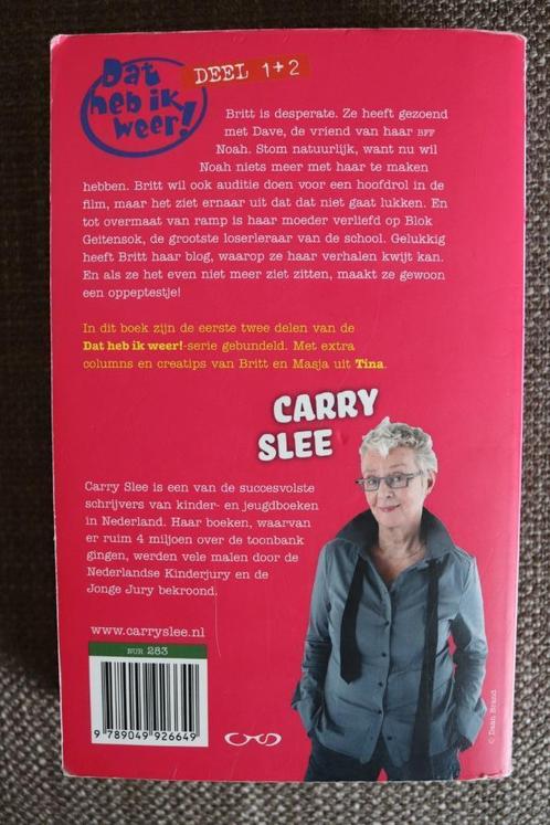 Boek Carry Slee 'Dat heb ik weer', Boeken, Kinderboeken | Jeugd | 10 tot 12 jaar, Zo goed als nieuw, Ophalen of Verzenden