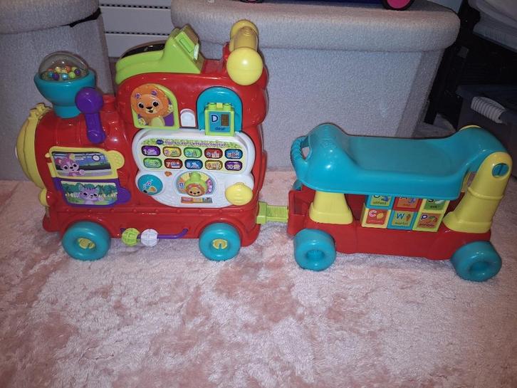 Vtech leer en rijdtrein, Kinderen en Baby's, Speelgoed | Vtech, Zo goed als nieuw, 6 maanden tot 2 jaar, Ophalen