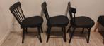 5 eetkamer stoelen zitvlak hoogte 50 cm hout, Huis en Inrichting, Stoelen, Ophalen of Verzenden, Zo goed als nieuw, Bruin, Hout