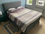 Dunvik boxspring IKEA 160x200 met hoofdbord, 160 cm, Gebruikt, Ophalen, Tweepersoons