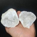 Grote Bergkristal geode kristal bol edelsteen natuursteen, Verzamelen, Ophalen of Verzenden