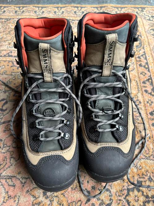 SIMMS G3 GUIDE Vibram boots / waadschoenen 10/43 ZGAN, Watersport en Boten, Hengelsport | Vliegvissen, Zo goed als nieuw, Overige typen
