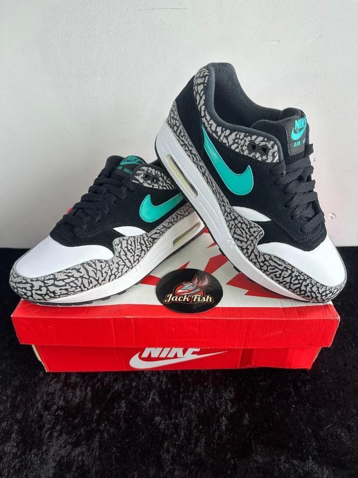 Nike air Max 1 Atmos Elephant (2017) - size 38,5, Kleding | Heren, Schoenen, Nieuw, Sneakers of Gympen, Overige kleuren, Ophalen