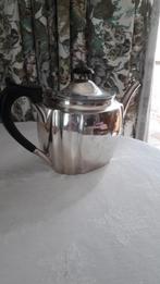 VERZILVERDE EMPIRE THEEPOT EIND 1900, Antiek en Kunst, Antiek | Goud en Zilver, Ophalen of Verzenden