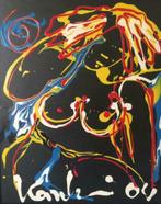 Jacob KANBIER schilderij Olieverf op Canvas, Antiek en Kunst, Kunst | Schilderijen | Modern, Ophalen of Verzenden