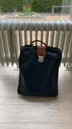 Leren tas, Sieraden, Tassen en Uiterlijk, Tassen | Damestassen, Ophalen, Gebruikt, Zwart, Handtas
