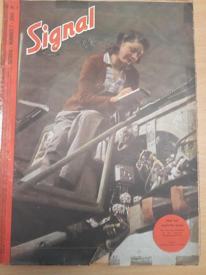 Signaal 1944 (Nederlandse uitgave Wehrmacht), Verzamelen, Militaria | Tweede Wereldoorlog, Landmacht, Boek of Tijdschrift, Duitsland