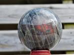 Super flashy labradoriet bol 78 mm, Verzamelen, Mineralen en Fossielen, Ophalen of Verzenden