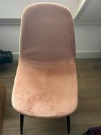 Oud roze velvet stoel, Huis en Inrichting, Stoelen, Gebruikt, Eén, Ophalen, Overige kleuren