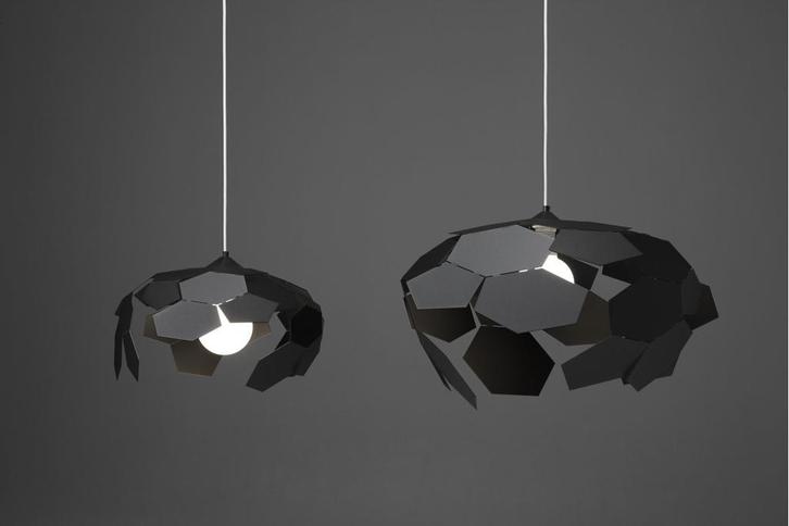 1x Gispen Thunderball Hanglamp - Zwart, Huis en Inrichting, Lampen | Hanglampen, Zo goed als nieuw, Overige materialen, Ophalen of Verzenden