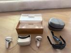 Meta Quest 2 (128GB) + Elite Strap + Travel Case – Topstaat!, Spelcomputers en Games, Virtual Reality, Ophalen of Verzenden, Zo goed als nieuw