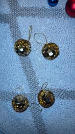 4 kerstballen goud, Sieraden, Tassen en Uiterlijk, Piercings, Ophalen, Zo goed als nieuw, Goud