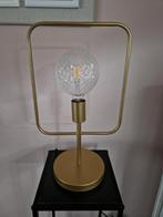 Gouden tafellamp, modern nieuw, Minder dan 50 cm, Industrieel modern, Ophalen of Verzenden, Metaal